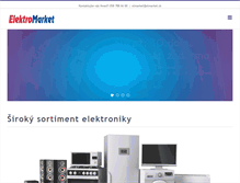 Tablet Screenshot of elmarket.sk