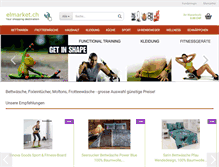 Tablet Screenshot of elmarket.ch